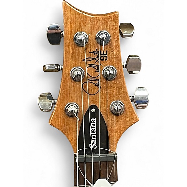 Used PRS Carlos Santana Signature SE Santana Yellow Solid Body Electric Guitar