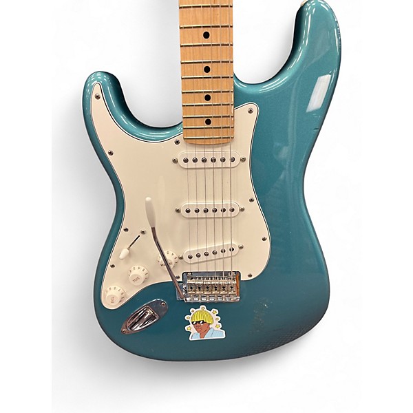 Used 2021 Fender STRATOCASTER Blue Sapphire Solid Body Electric Guitar