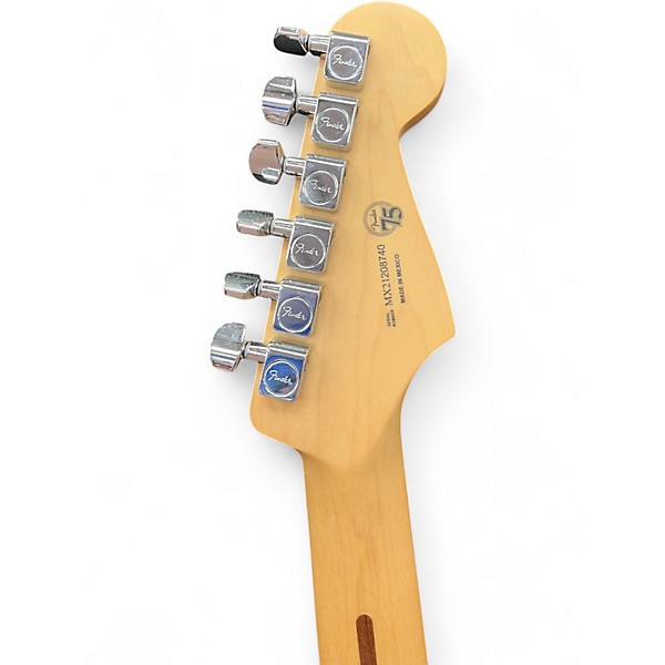 Used 2021 Fender STRATOCASTER Blue Sapphire Solid Body Electric Guitar