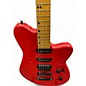 Used Samick Radio Ten Red Solid Body Electric Guitar