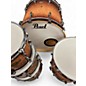 Used Pearl 5 Piece MASTERS PURE MAPLE MOCHA BURST Drum Kit