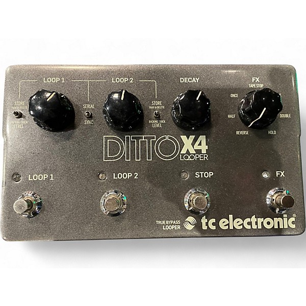 Used TC Electronic Ditto X-4  Pedal