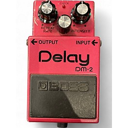 Used BOSS DM-2 BLACK LABEL BLACK Effect Pedal
