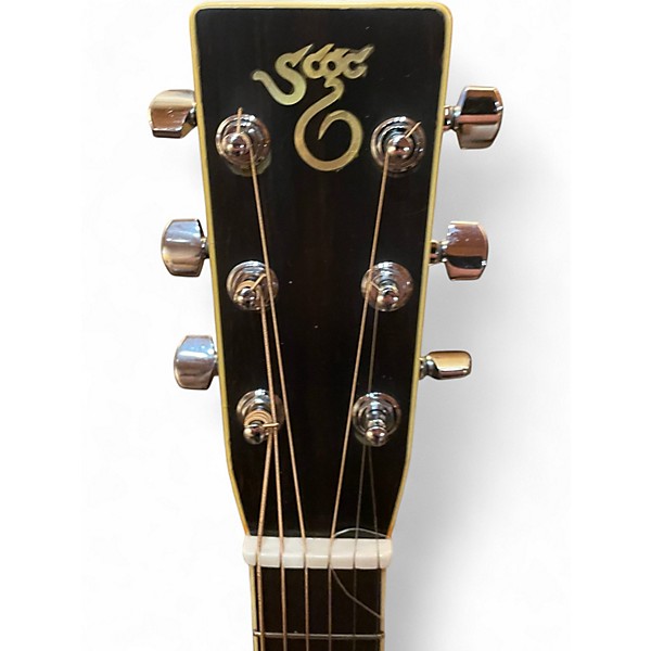 Used Santa Cruz Model H 14 Fret Natural Acoustic Guitar