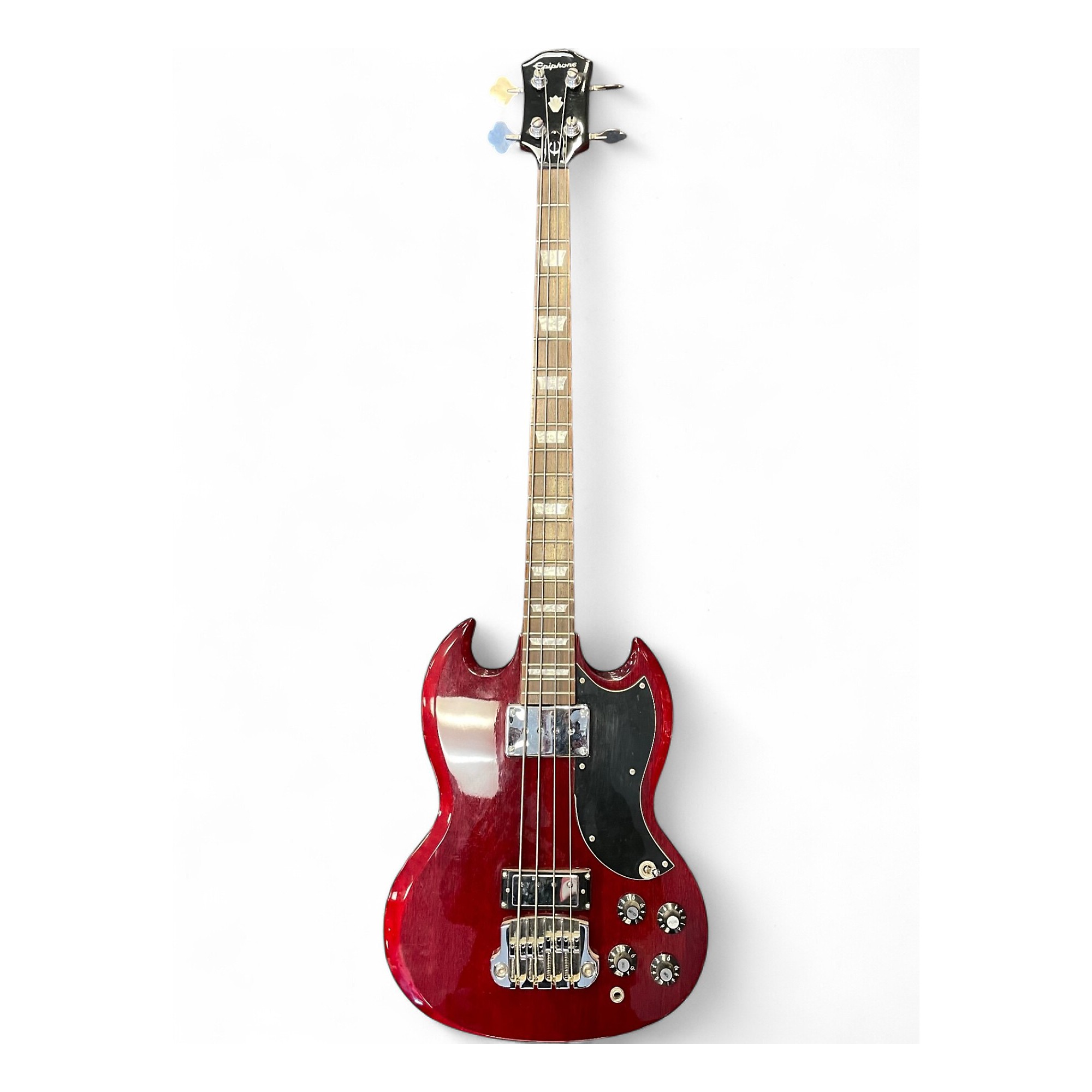 Used Epiphone EB3 Cherry Electric Bass Guitar Cherry