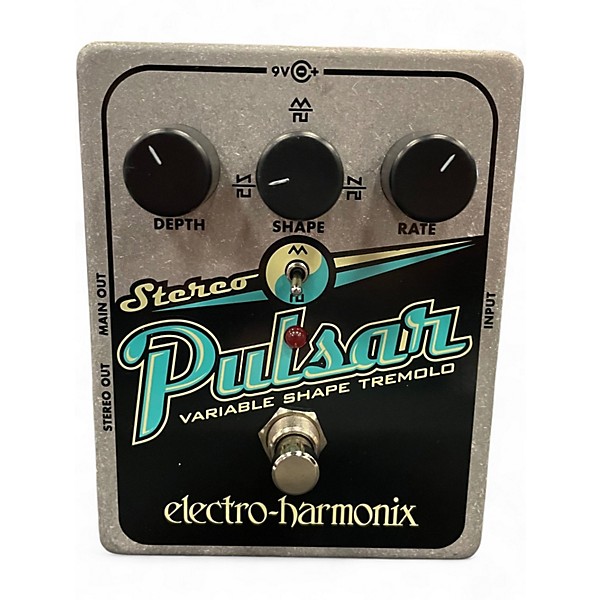 Used Electro-Harmonix XO Stereo Pulsar Tremolo Effect Pedal