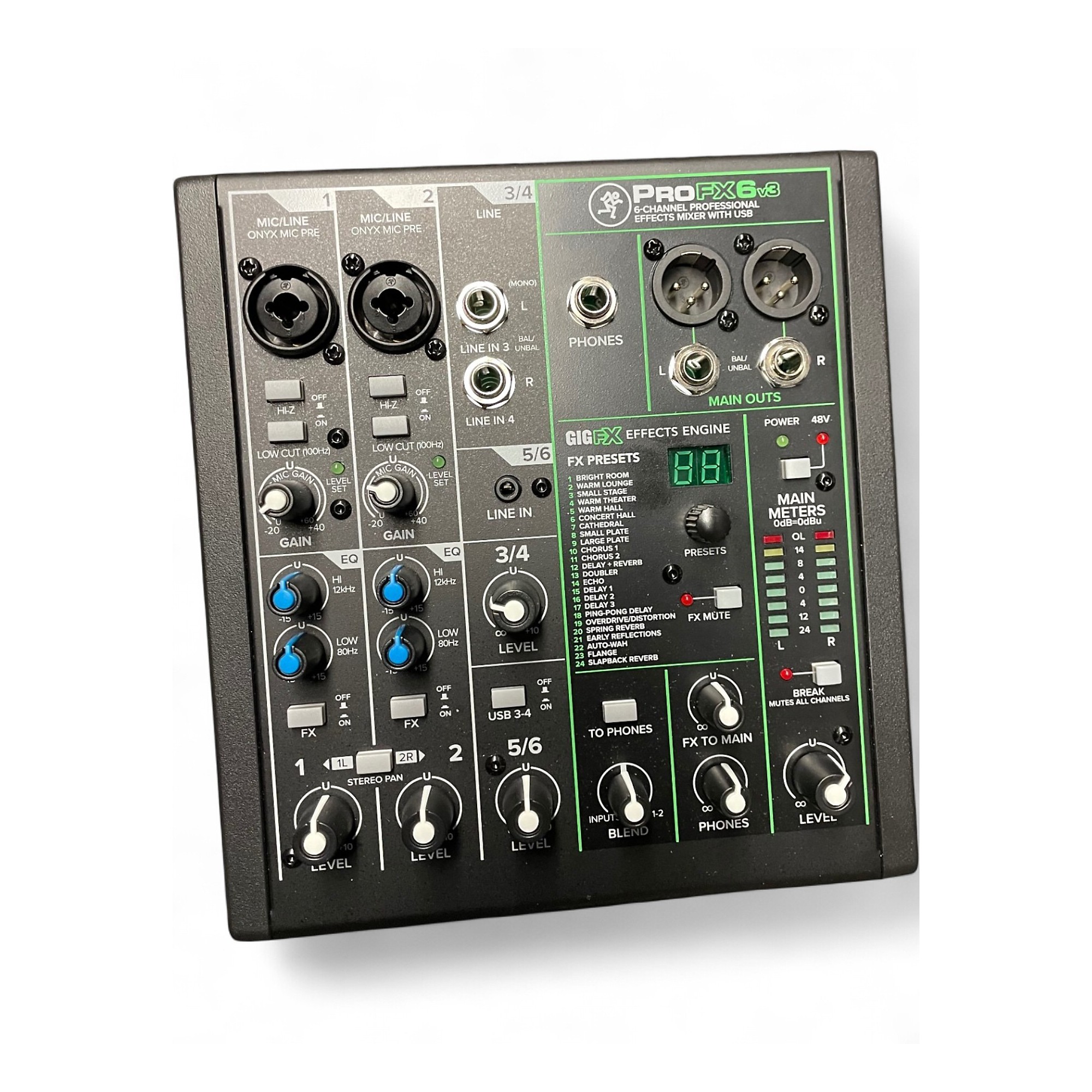 Used Mackie PROFX6v3 Unpowered Mixer | Guitar Center