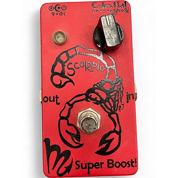 Used Celestial SCORPIO SUPER BOOST Effect Pedal