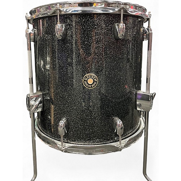 Used Gretsch Drums 6 Piece Catalina Maple black stardust Drum Kit