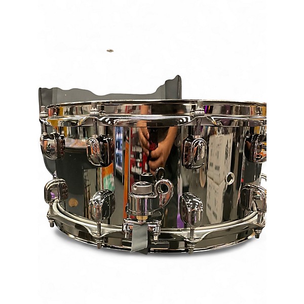 Used TAMA 14X6.5 Sound Lab Project Snare Black Brass Drum