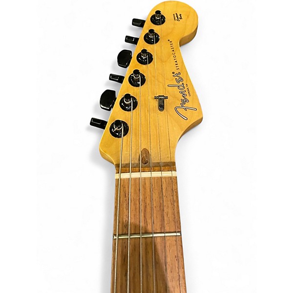 Used 2017 Fender American Professional Stratocaster SSS Black Solid Body Electric Guitar