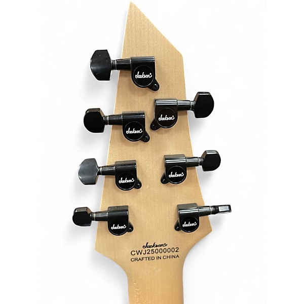 Used Jackson JS32 Dinky Black Solid Body Electric Guitar