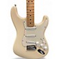 Used Fender American Standard Stratocaster Cream Solid Body Electric Guitar