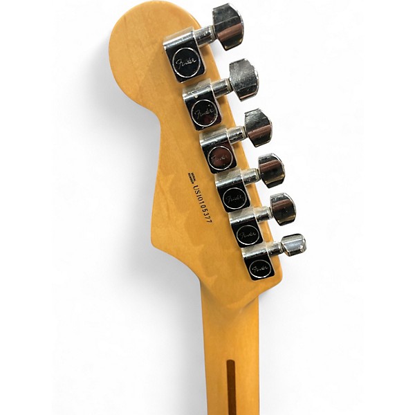 Used Fender American Standard Stratocaster Cream Solid Body Electric Guitar