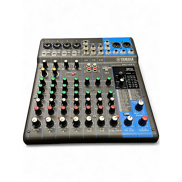 Used Yamaha MG10XU 10 Channel Mixer with Effects Unpowered