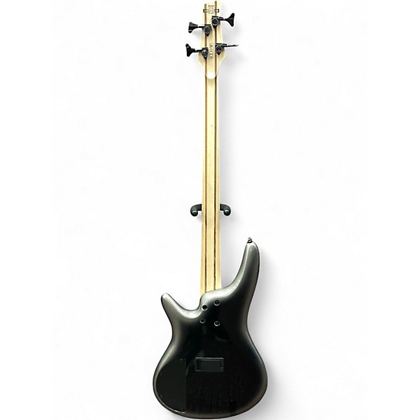 Used Ibanez SR300 silver fade Electric Bass Guitar silver