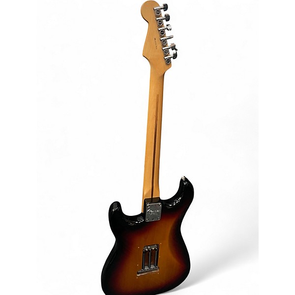 Used 2010 Fender American Standard Stratocaster 3 Color Sunburst Solid Body Electric Guitar