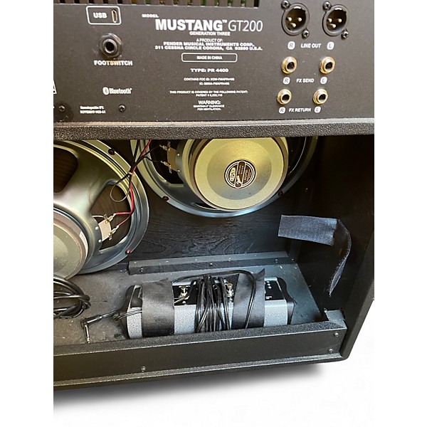 Used Fender Mustang GT 200 200W 2x12 Guitar Combo Amp