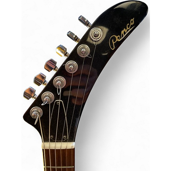 Vintage 1978 Penco E-78 Natural Solid Body Electric Guitar