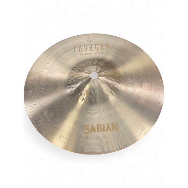 Used SABIAN 10in Paragon Splash Brilliant Cymbal