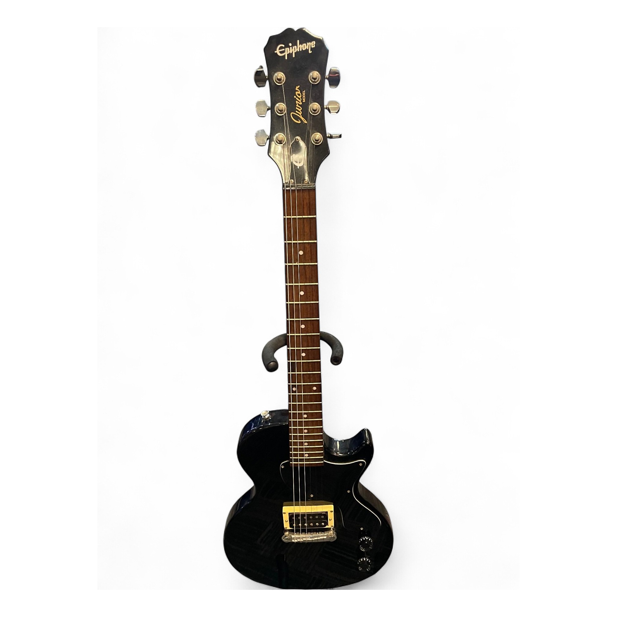 Used Epiphone Les Paul Junior Black Solid Body Electric