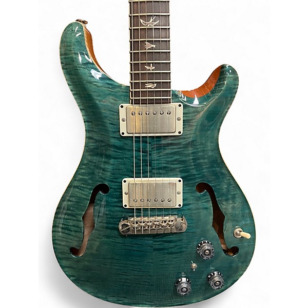 Used 2012 PRS Private Stock Hollowbody II Faded Blue Jean Hollow Body Electric Guitar