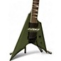 Used ESP Arrow Green Satin Solid Body Electric Guitar