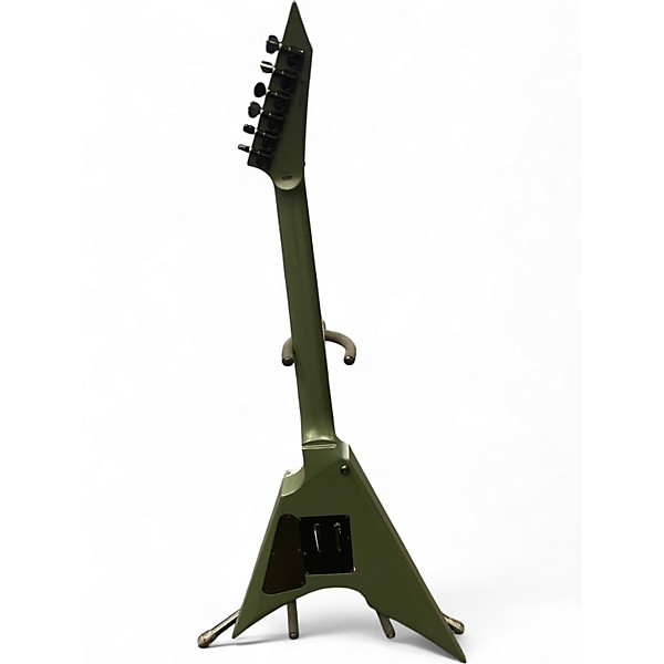 Used ESP Arrow Green Satin Solid Body Electric Guitar