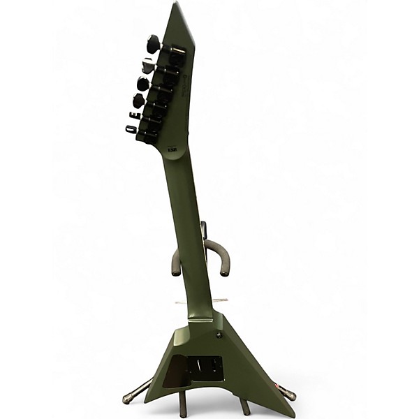 Used ESP Arrow Green Satin Solid Body Electric Guitar