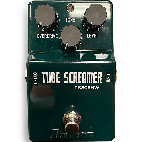 Used Ibanez TS808HW Hand Wired Tube Screamer Effect Pedal