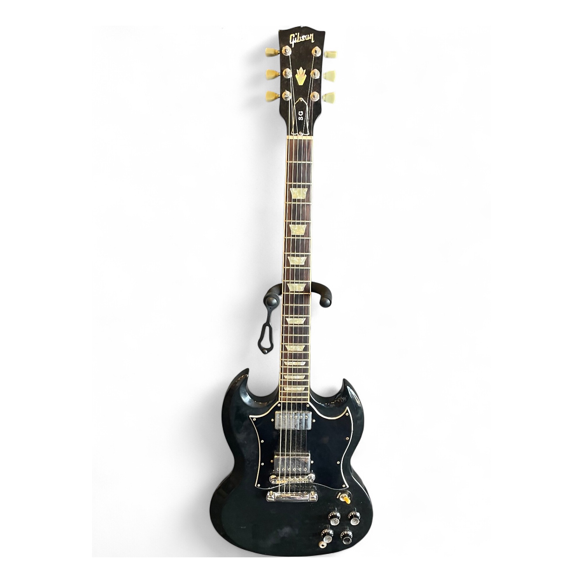 Used Gibson SG Standard Ebony Solid Body Electric Guitar