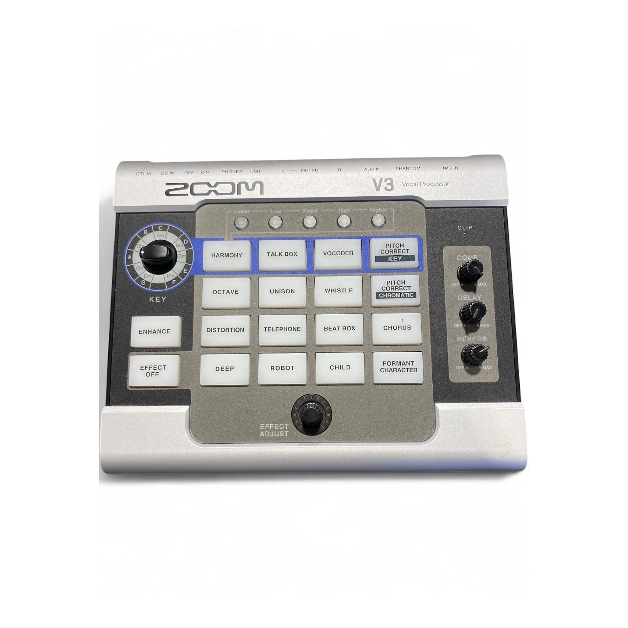 【中古】ZOOM V3 Vocal Processor 本体 Used Zoom V3 Vocal Processor | Guitar Center