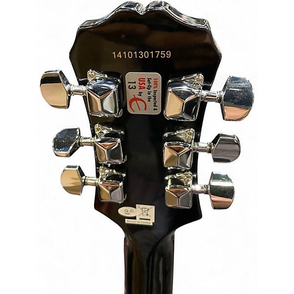 Used Epiphone Les Paul Special II Black Solid Body Electric Guitar