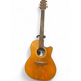 Used Ovation CC 148 Natural Acoustic Electric Guitar