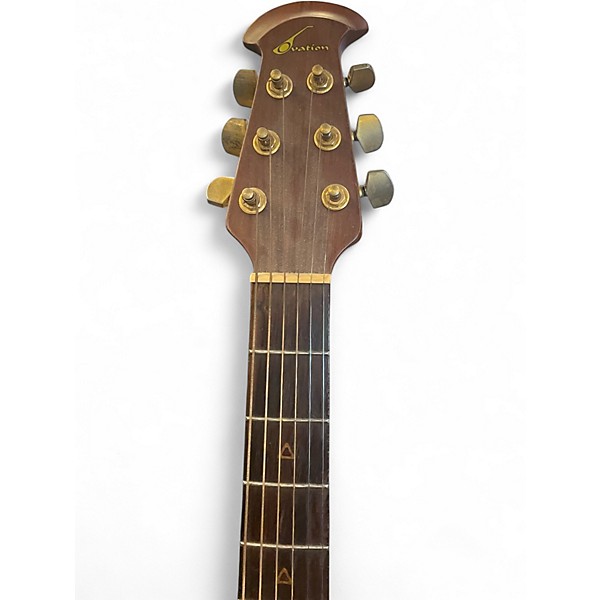 Used Ovation CC 148 Natural Acoustic Electric Guitar