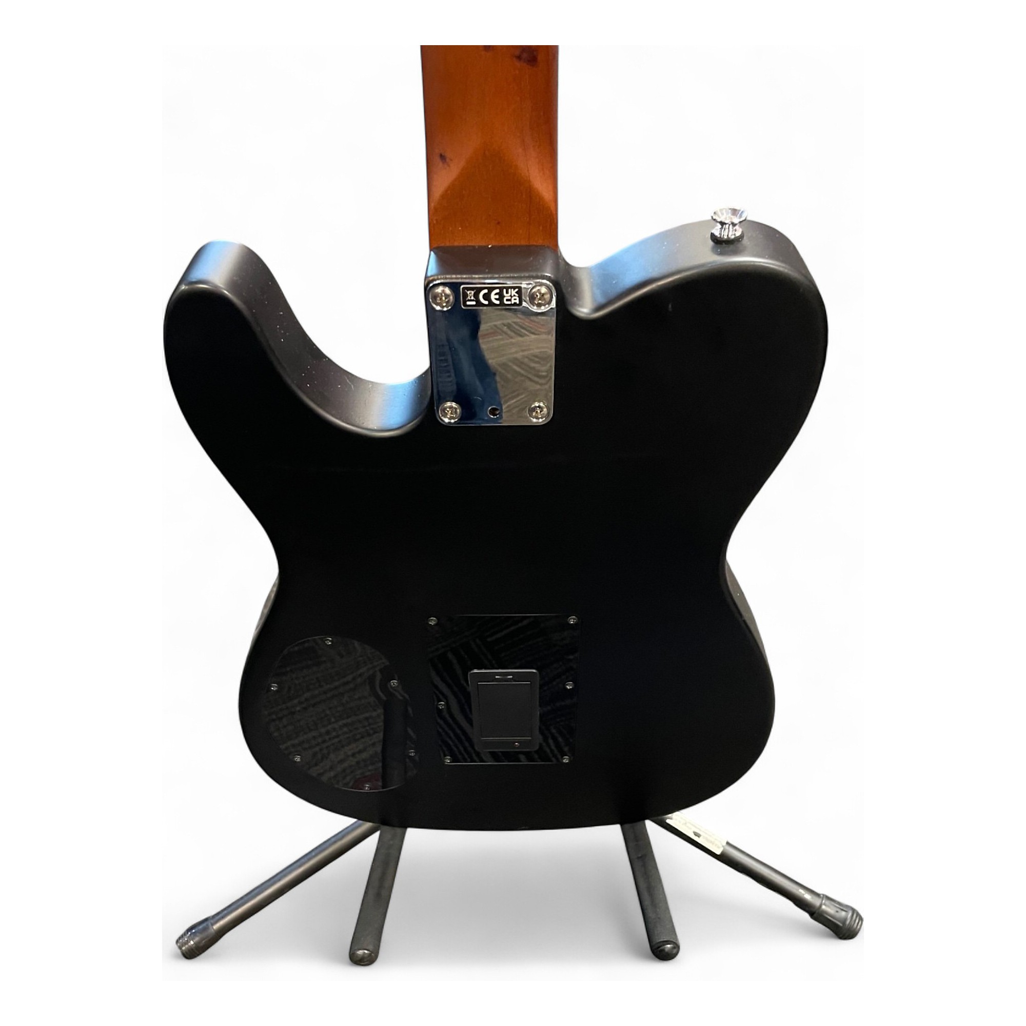 Used Fender Acoustasonic Standard Tele Black Acoustic