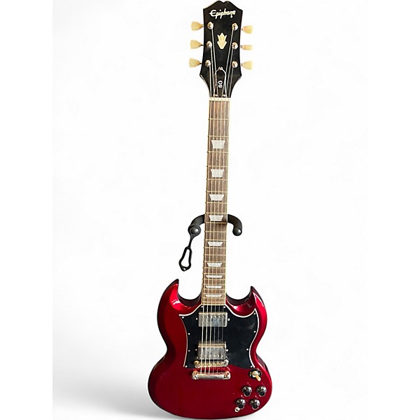 ギター Epiphone SG String Double-Neck Burgundy Epiphone G-1275 Double Neck SG - Cherry | Sweetwater