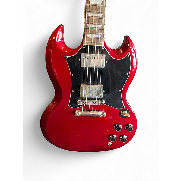 Used Epiphone SG Traditional Pro Sparkling Burgundy Solid