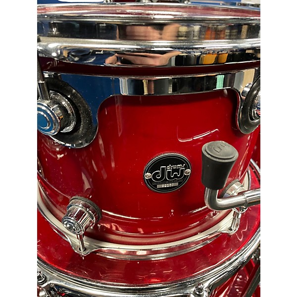 Used DW 3 Piece Performance Series Cherry Drum Kit