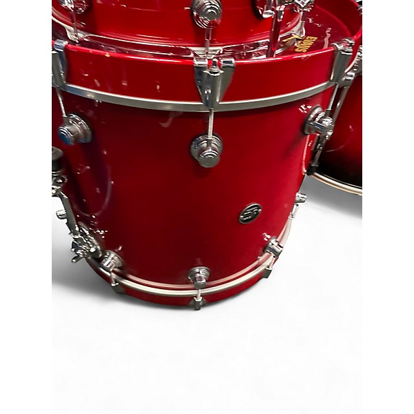 Used DW 3 Piece Performance Series Cherry Drum Kit