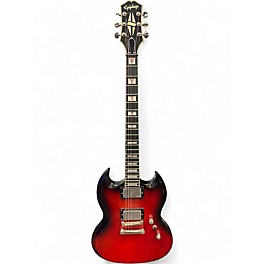 Used Epiphone SG Prophecy Custom GX Red Tiger Solid Body Electric Guitar