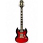 Used Epiphone SG Prophecy Custom GX Red Tiger Solid Body Electric Guitar thumbnail