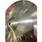 Used SABIAN 18in AAX BRIGHT CRASH 18 INCH Cymbal