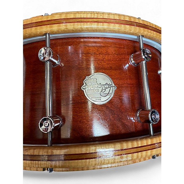 Used Doc Sweeney Drums 14in STEAMBOAT CHERRY MAPLE Drum