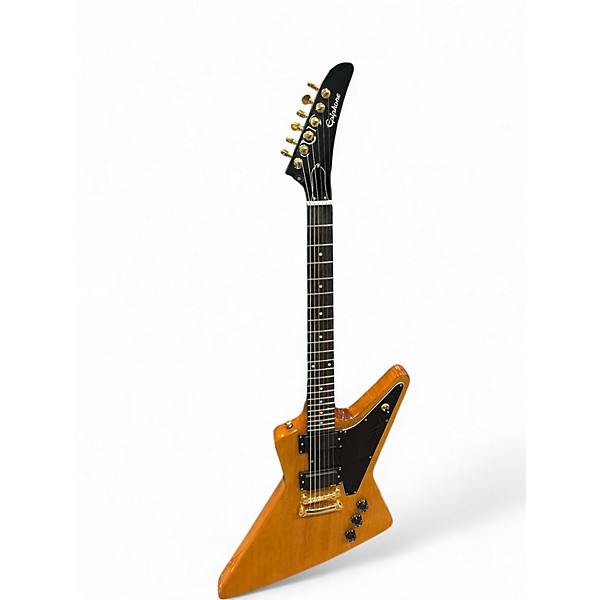 Used Epiphone explorer outfit Natural Solid Body Electric Guitar