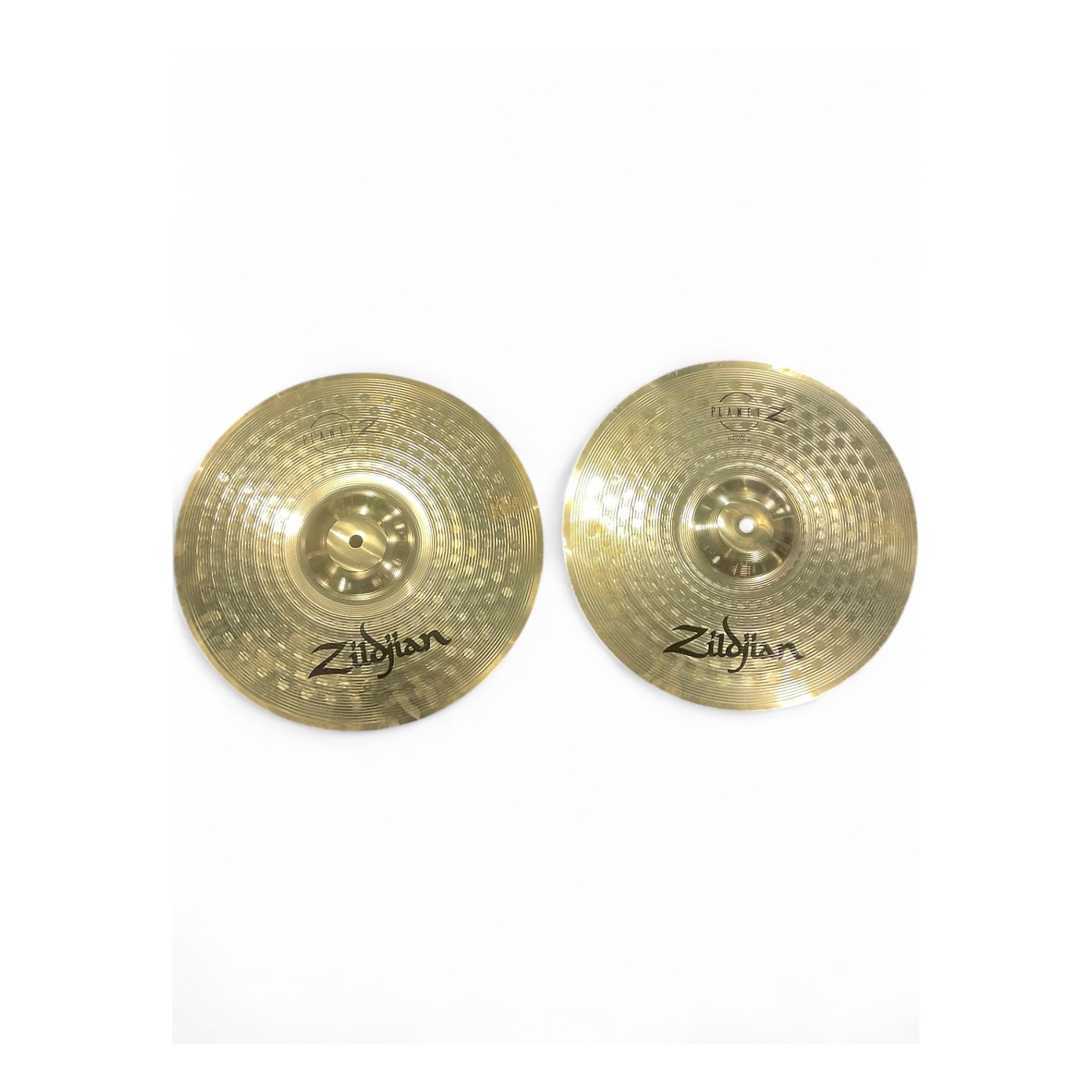 Used Zildjian 14in Planet Z Hi Hat Pair Cymbal 33 | Guitar