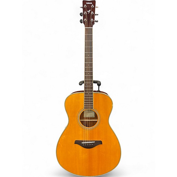 Used Yamaha FSTA TransAcoustic Concert Natural Acoustic Electric Guitar
