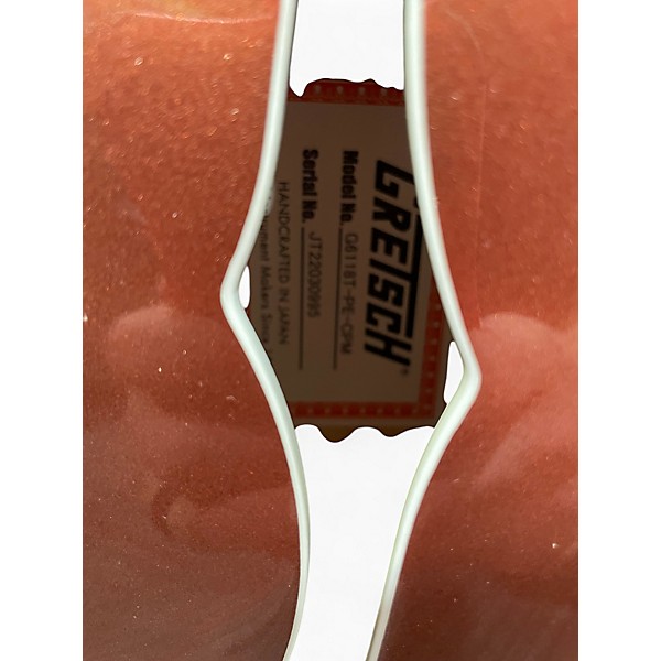 Used Gretsch Guitars G6118T-Pe-CPM bronze Hollow Body Electric Guitar