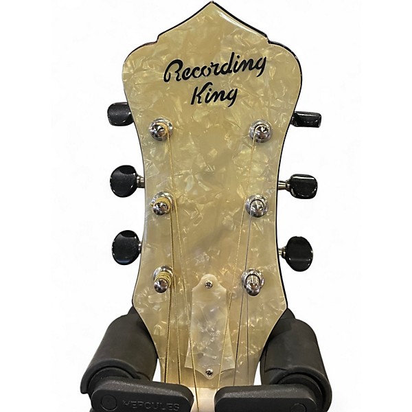 Used Recording King PR-41-VS Vintage Natural Acoustic Guitar