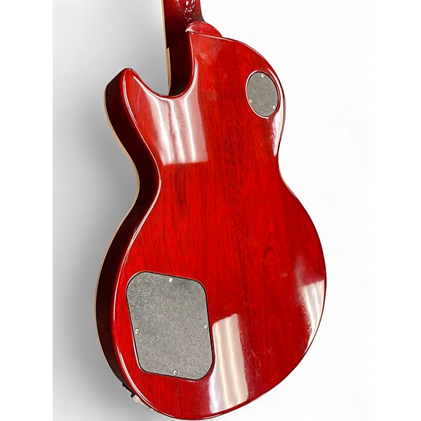 Used 2016 Gibson Les Paul Standard Plus Top Heritage Cherry Sunburst Solid Body Electric Guitar